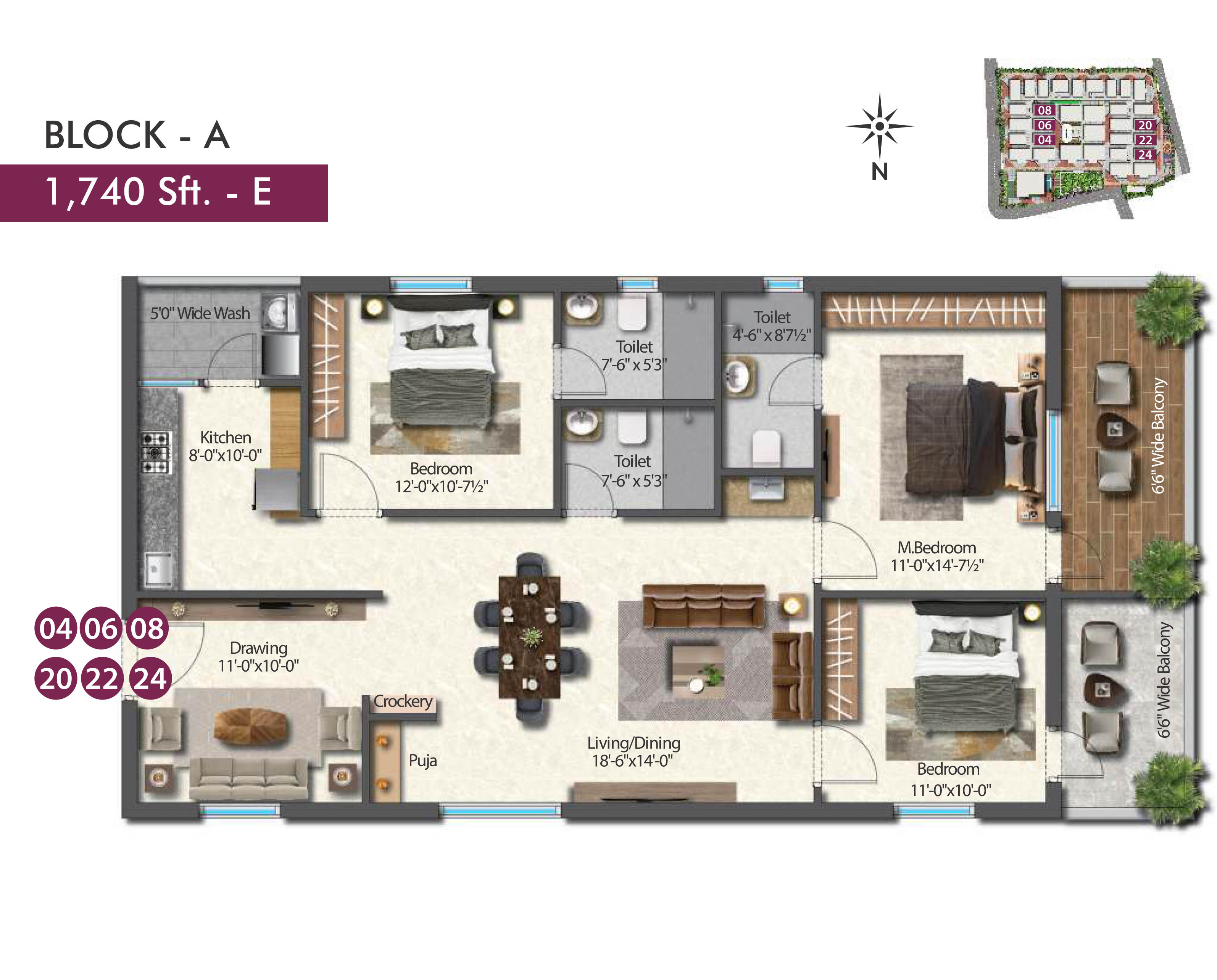 block-a-1740-east